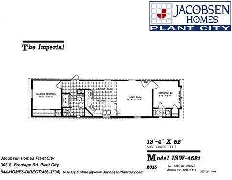 Two Bedroom Mobile Home Floor Plans | www.resnooze.com