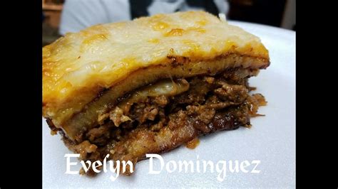 How to make Puerto Rican Pastelon - YouTube