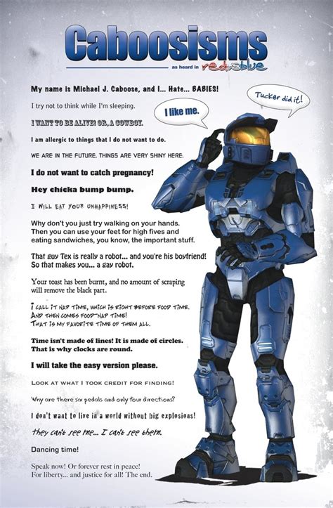 Red Vs Blue Caboose Quotes. QuotesGram