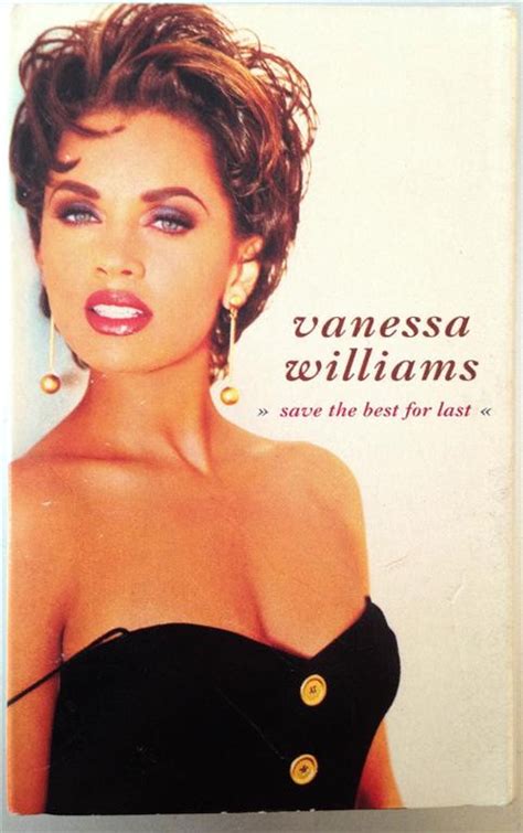 Vanessa Williams - Save The Best For Last (1991, Cassette) | Discogs