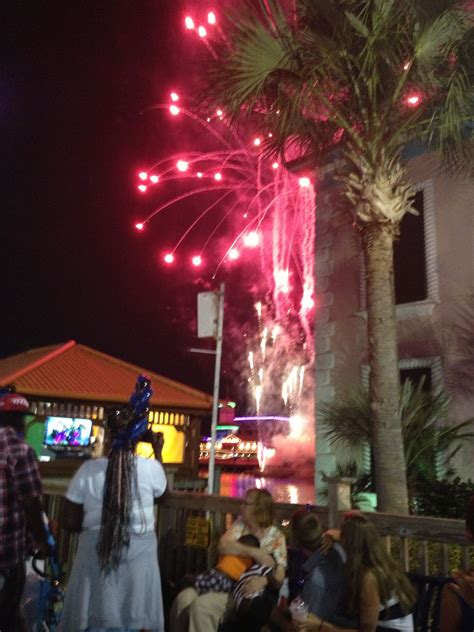 Fireworks at Broadway on the Beach, Myrtle Beach, S.C. Aug. 2013