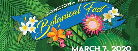 Downtown Melbourne Botanical Fest 2020, Brevard County FL - Mar 7, 2020 ...