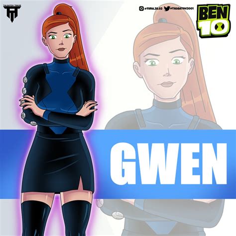 New commissioned art Gwen : r/Ben10