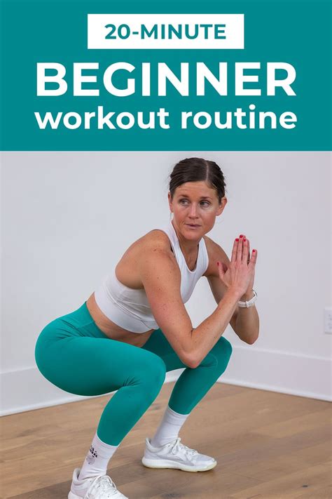 20-Minute Workout Routine for Beginners | Nourish Move Love