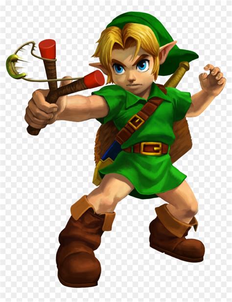 File History - Young Link Ocarina Of Time 3d, HD Png Download ...