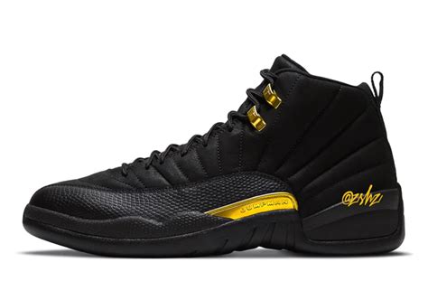 Air Jordan 12 Black Gold 2022 Release Date | SneakerNews.com