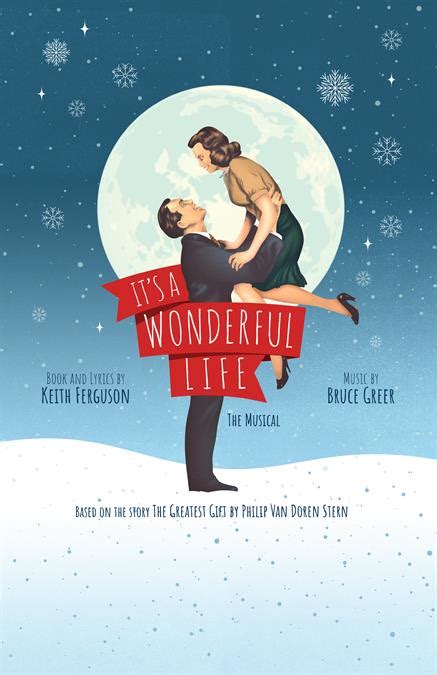 It's a Wonderful Life Poster | Theatre Artwork & Promotional Material ...