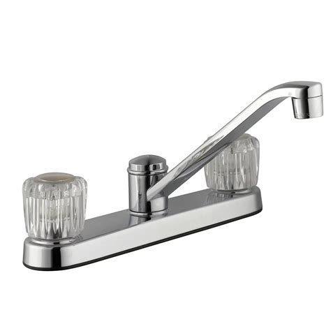 Glacier Bay 2 Handle Kitchen Faucet - Chrome | The Home Depot Canada