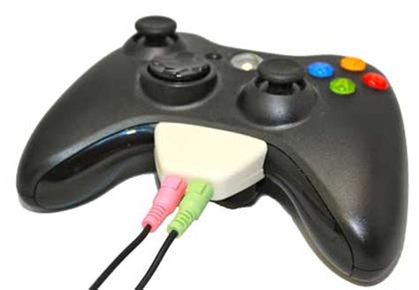 White PC Headset Adapter for Xbox 360 Controller | HeadsetBuddy