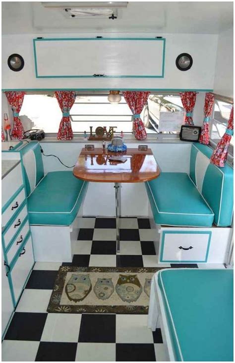 Retro Camper Interior Ideas Vintage Camper Interior Caravan | Hot Sex ...