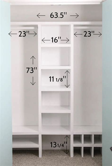 Closet Diy Dimensions | Dandk Organizer