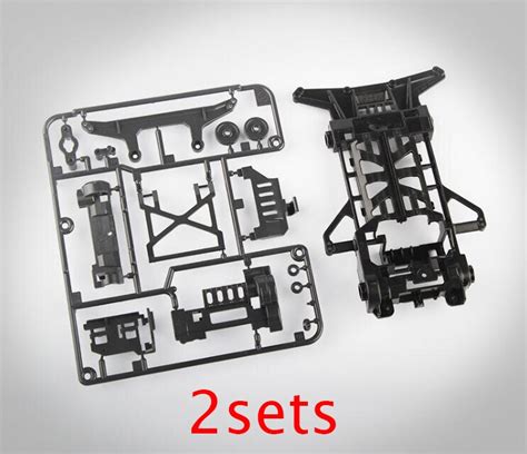 2 Sets SX Chassis for Tamiya Mini 4WD Racing Car Model 19201 Super X ...