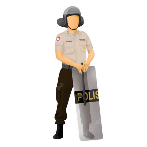 Indonesia Polisi PNG Image, Polisi Huru Hara Indonesia, Polisi, Huru ...