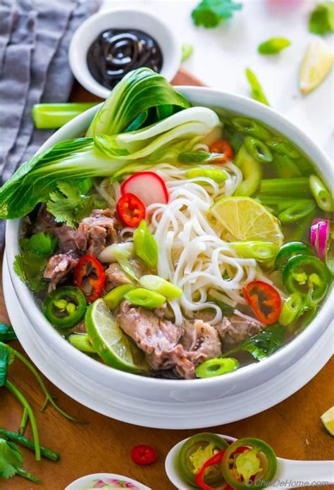 Pho in Instant Pot Recipe | ChefDeHome.com