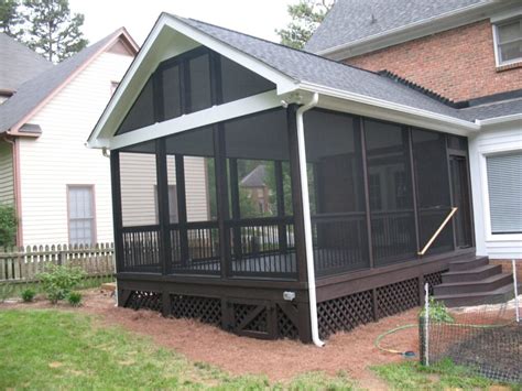 6 Backyard Screened Porch Deck Ideas & Photos | A Deck Above