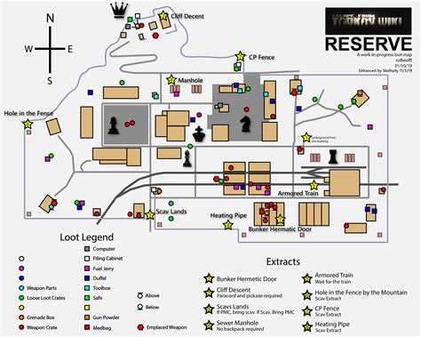 Escape from tarkov reserve map extraction points 2020 - portwc