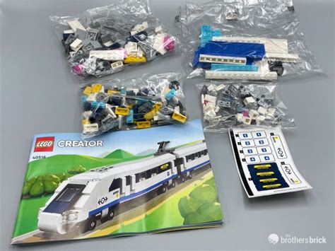 LEGO Creator 40518 High-Speed Train - TBB Review - 3TFG1-4 - The ...