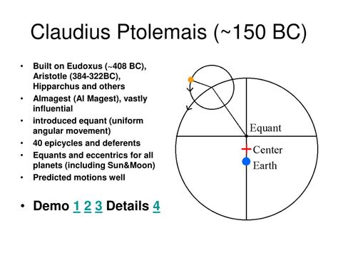 PPT - Geocentric Model of the Universe – Ptolemy (et al.) PowerPoint ...