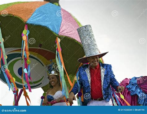 Dominican Singers in Carnival Editorial Stock Image - Image of mask ...