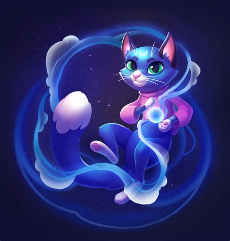 ArtStation - Magic Cats - cartoon animals