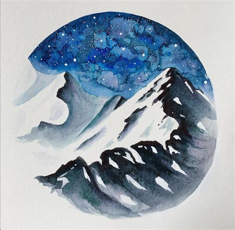 Snowy Mountain Watercolor Workshop – Jansen Art Center