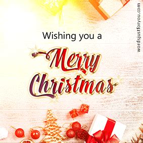 Merry Christmas GIF - 012018 » WordsJustforYou.com - Original Creative ...