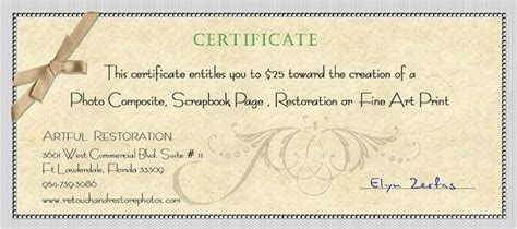 Wording for Gift Certificate Template | williamson-ga.us