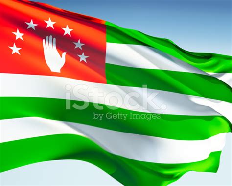 Flag Of Abkhazia Stock Photo | Royalty-Free | FreeImages