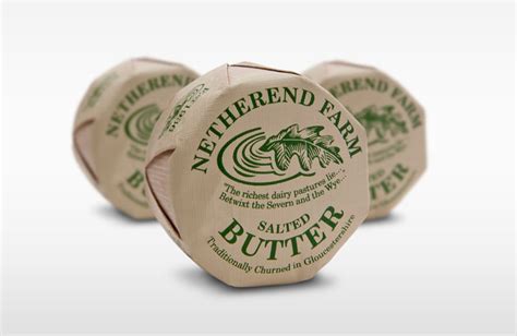 Individually wrapped butter portions UK — Netherend Farm