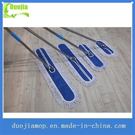 Industrial Wide Floor Dust Mops with Steel Handle - China Dust Mop and ...