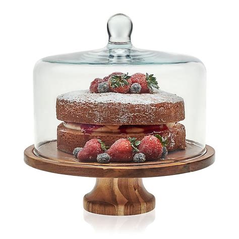 Cake Stand With Glass Dome Cover - Glass Designs