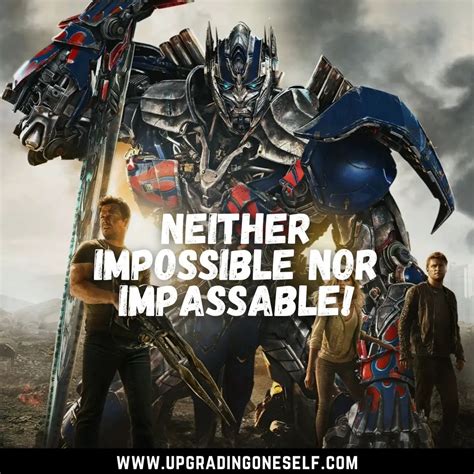 optimus prime quotes (2) - Upgrading Oneself