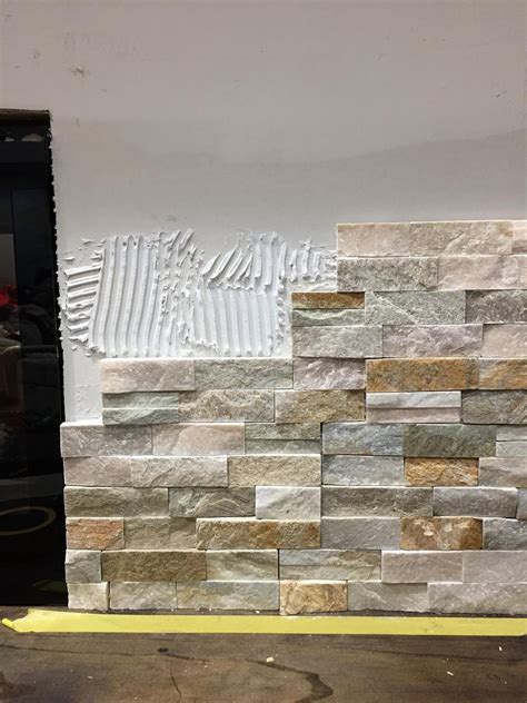 How To Install Stone Tile On Fireplace – I Am Chris