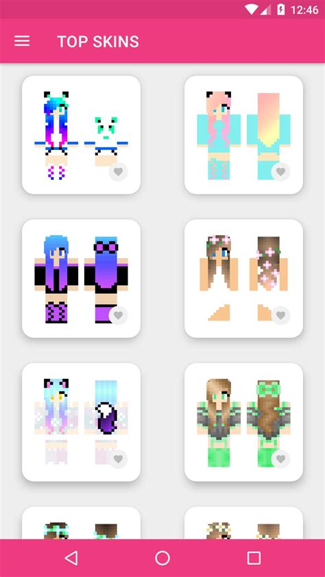 Descarga de APK de Skins Chicas para Minecraft PE para Android