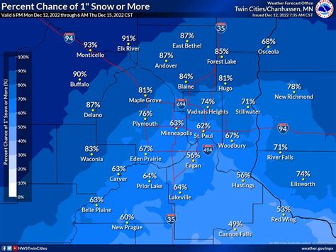 Winter Weather Advisory Issued For Twin Cities Metro: MN Weather ...