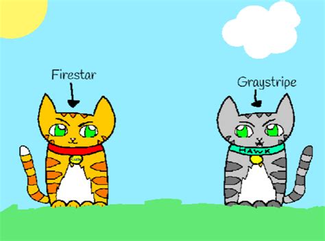 Warrior Cats Firestar And Graystripe