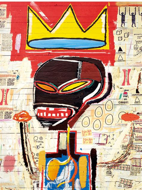 What does the crown in Basquiat paintings mean? | Basquiat paintings ...