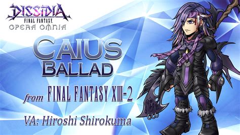 Caius Ballad - FINAL FANTASY XIII-2 | Caius Ballad from FINAL FANTASY ...