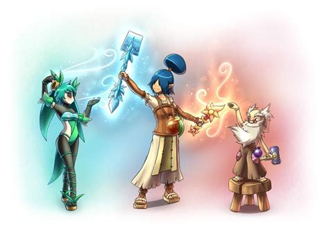 Otomai Dofus Mag Wakfu TCG | Animation art, Character design, Art