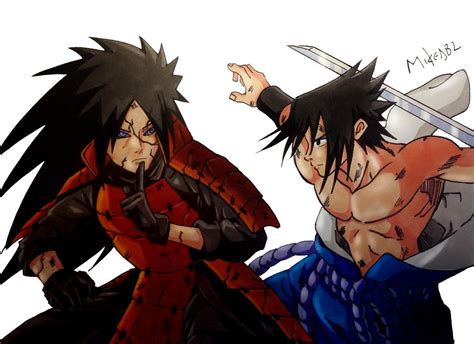 Sasuke Vs Madara by MikeES on DeviantArt