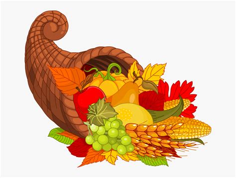 Clip Art Thanksgiving Cornucopia , Free Transparent Clipart - ClipartKey