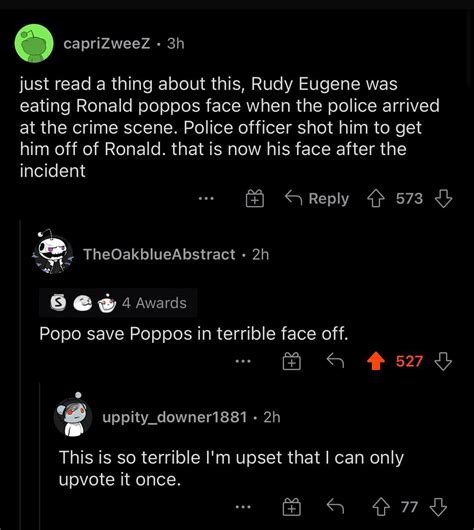 In post about the ”Miami Zombie” Rudy Eugene : r/Angryupvote