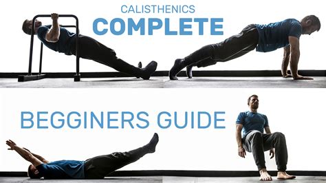 Beginner Calisthenics Workout-Guide (No-equipment necessary)