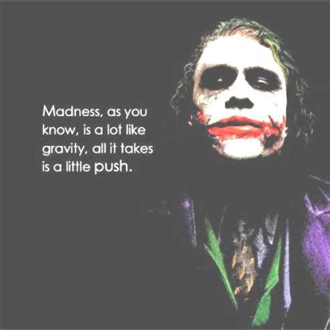 The Joker Heath Ledger Quotes