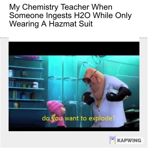 The best chemistry memes :) Memedroid