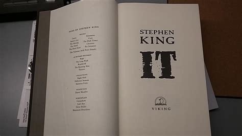 Here we go again! 1986 HC release. : r/stephenking