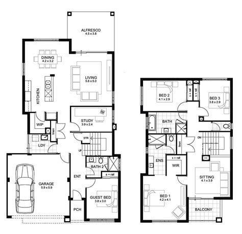 43 4 Bedroom Floor Plans 2 Story Most Popular – New Home Floor Plans