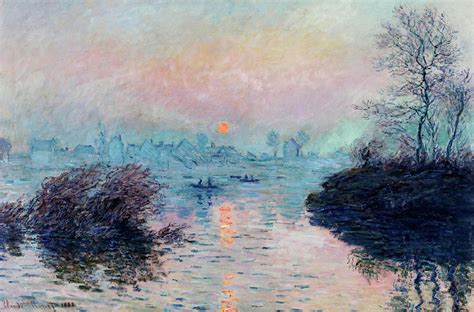 Landscape Painting by Claude Monet - Pixels