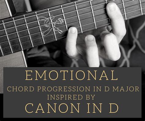 Emotional Chord Progression in D major on Fingerstyle Guitar