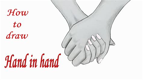 Holding Hands Drawing How To Draw Holding Hands Step By Step | Hot Sex ...